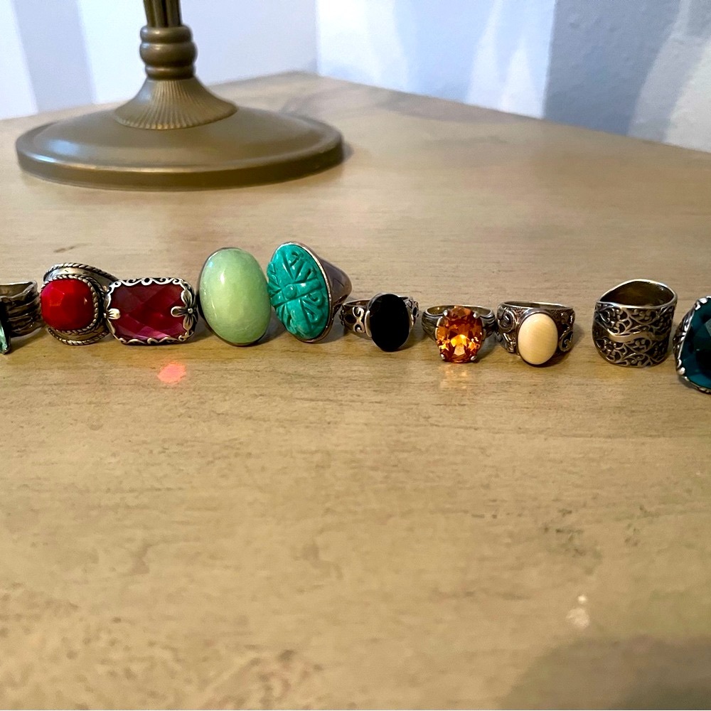 Silpada Rings 7.5 & 8 See Description